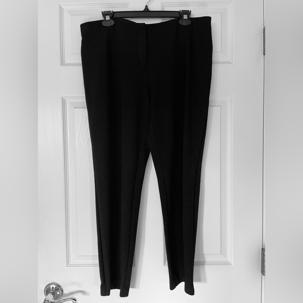 🖤 Alfani Black Ponte Knit Skinny Pants | Stretch Workwear Essential